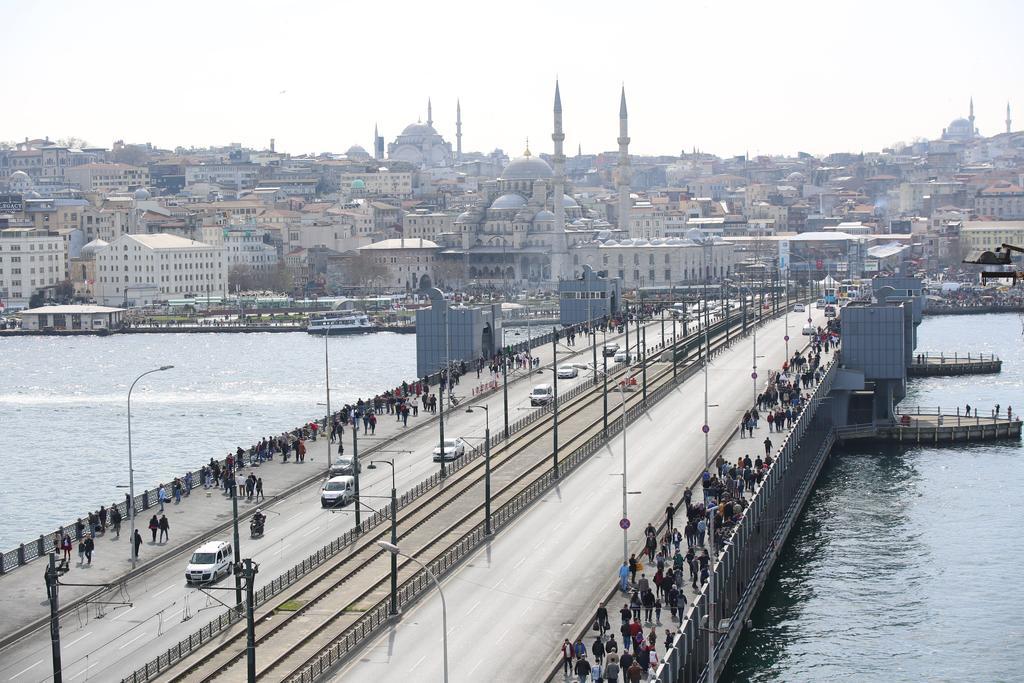 Nordstern Hotel Galata Istanbul Bagian luar foto